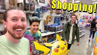 Shopping for Pokemon Cards at Target w unlistedleaf amp superduperdani [upl. by Eyllom]