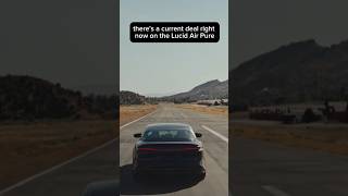 Leashackr Deal on Lucid Air Pure for less than 500 a month lucid lucidair ev leasehackr car [upl. by Otto50]