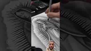 Dibujo NIVEL EXPERTO drawing tattoo art viralshort youtubeshorts painting viralvideos [upl. by Hessney]