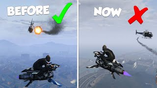 Oppressor Mk2 Direct PreNerfPostNerf Comparison  Rocket Tracking amp Countermeasure Delay [upl. by Nihi104]