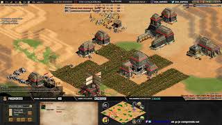 1 AGE OF EMPIRES 2  EXPERT PLAYERS  LIERREY vs DAUT  MAP ARABIA [upl. by Moor733]