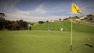 Narooma Golf Course  1st Hole [upl. by Merta228]