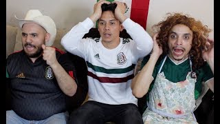 MEXICAN PARENTS REACT to MEXICO VS GERMANY 2018 World Cup [upl. by Yedok274]