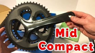 The New Mid Compact 5236 Shimano Tiagra 4700 Crankset [upl. by Frodeen]