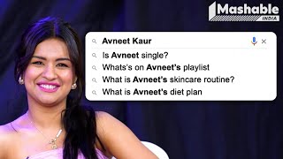 Avneet Kaur Answers Most Googled Questions  Mashable India [upl. by Rives]