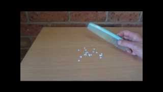 How to Attract Paper to a Comb using Static Electricity  Simple Science Experiment [upl. by Iow]