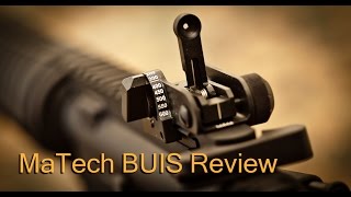 MaTech Back Up Iron Sight Review [upl. by Margareta]