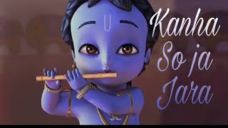 Krishna  kanha soja jara  Animated [upl. by Iy]