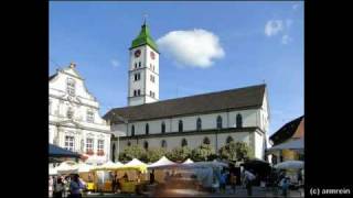 WANGEN im Allgäu RV Stadtpfarrkirche St Martin  Vollgeläute [upl. by Airdnek]