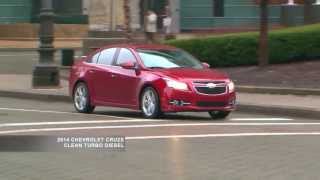 First Look 2014 Chevrolet Cruze Clean Turbo Diesel [upl. by Weatherby]