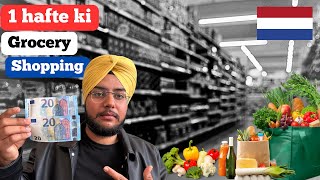 Grocery Prices in Netherlands  Dutch Supermarkets 2024  Grocery Shopping Vlog  Indian Student [upl. by Vergos]