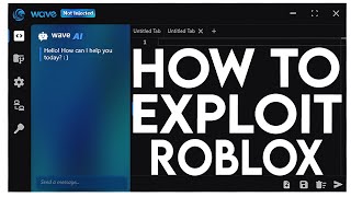 How To Exploit in Roblox in 2024  Wave Tutorial [upl. by Roda29]