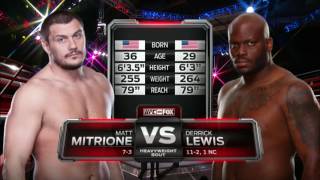 matt mitrione vs derrick lewis ufc fight night [upl. by Benedick]