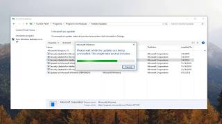 How to Uninstall Windows 10 Updates Tutorial [upl. by Razid]