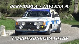 5° RALLY LESSINIA 2023  BERNARDI ALESSANDRO  TAVERNA MAURO  TALBOT SUNBEAM LOTUS  VIDEOCLIP [upl. by Ayita174]