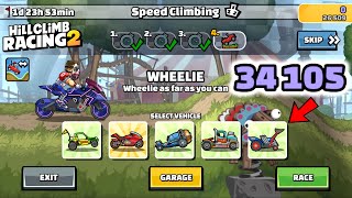 Hill Climb Racing 2 – 34105 points in SPEED CLIMBING Team Event [upl. by Eirojam430]