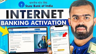 SBI Internet Banking Registration  SBI Net Banking Online Registration 2024 [upl. by Aititil772]