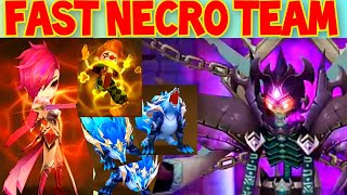 Necro Team  Lushen Icaru Astar NB12 Summoners War [upl. by Onitsirc]