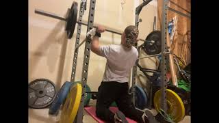 Kneeling press 205x2 and 185x4 [upl. by Aerdnas]