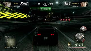 Wangan Midnight PS3 Online Battle 1 [upl. by Monie565]