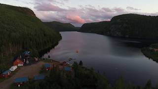 Les Pourvoiries de la CôteNord  Domaine du Canyon [upl. by Atilal]