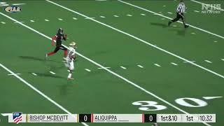 Bishop McDevitt vs Aliquippa 2022 PIAA 4A State Football Championship Highlights credit NFHS [upl. by Nylhtiak76]