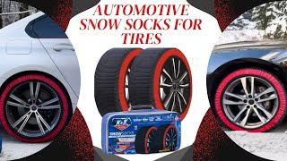 kampk automotive snow socks for tiresautomotive kampK snowsocks electricweb usa alaska [upl. by Litman]