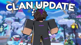 CHRISTMAS CLAN UPDATE ROBLOX BEDWARS [upl. by Eisnyl77]