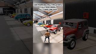 Car parking multiplayer 2 full mod menu all car unlock unlimited cash gold shorts [upl. by Odlonyer]