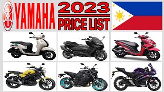 Yamaha Motorcycle Price List In Philippines 2023 [upl. by Akilak155]