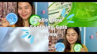 Hello Glow Aloevera and Collagen Serum Soothing Gel review [upl. by Anetsirhc]