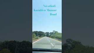 NavatkuliKaraitivu 🌞 Mannar Road A32 roadtrip thingstodoinsrilanka srilanka [upl. by Tadio650]