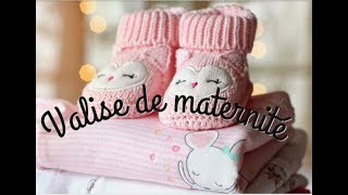 Ma valise de maternité BéBé amp MaMan [upl. by Leoj]