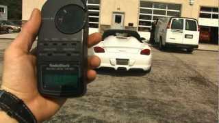 Porsche 9872 Boxster Spyder Fabspeed Sport Header Sound Test [upl. by Dardani810]