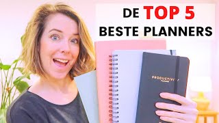 DE TOP 5 PLANNERS VAN DIT MOMENTDe Beste Planners Om Te Plannen [upl. by Anigar]