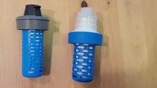 Filter Speed Test  Hydrapak Filter Cap vs Katadyn BeFree Filter [upl. by Annauj]