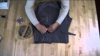 how to repalce a waistcoat Buckle [upl. by Hannazus]