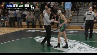 WDHS Wrestling vs Collingswood NJSIAA 21220 [upl. by Harad]