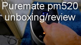 choosing an air purifier and unboxing PureMate Air Purifier PM520 [upl. by Rabelais294]