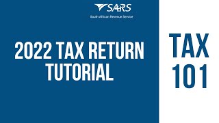 How to submit your 2022 tax return  SARS eFiling Tutorial [upl. by Bobette157]