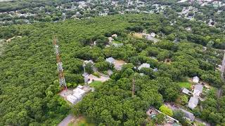 Radio Tower Backyard  Farmingville NY  Mavic 3 Pro [upl. by Aninat71]