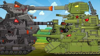 All episodes of Season 9 Siege of the Soviet Fortress  Bonus Ending  Cartoons about tanks [upl. by Sucramd]