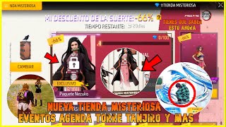 🎁 ¡SE FILTRO Nueva TIENDA MISTERIOSA Demon Slayer AGENDA SEMANAL Error Torre TANJIRO Pase Agosto FF [upl. by Lesab]