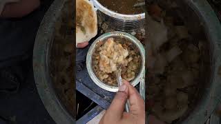 1 minute chole kulche  chole kulche recipe  indian street food shorts short youtubeshorts [upl. by Acyre]