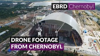 Drone footage from Chernobyl [upl. by Vanny]