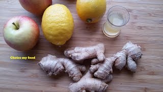 Ginger Shot Recipe  شات زنجبیل [upl. by Ennayar]