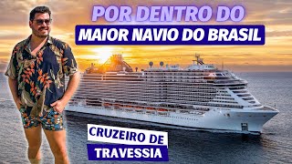 COMO É O CRUZEIRO DE TRAVESSIA ENTRE MIAMI E BRASIL NO NAVIO MSC SEASHORE COM PREÇOS E TOUR COMPLETO [upl. by Rennat]