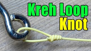 Kreh Loop Knot Tying Instructions  Fishing Knots [upl. by Artair]