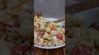 Salade de Pâtes froide parfaite pour l’été  🤤☀️salade pates recetteete saladedepates food [upl. by Latsyrd64]