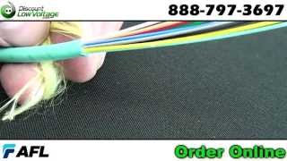 10G multimode indoor armored interlocking fiber optic cable [upl. by Piero377]